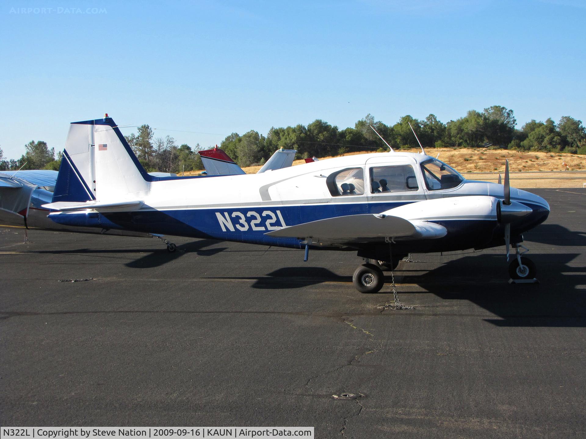 N322L, 1958 Piper PA-23-160 Apache C/N 23-1554, 1958 Piper PA-23-160 at Auburn, CA