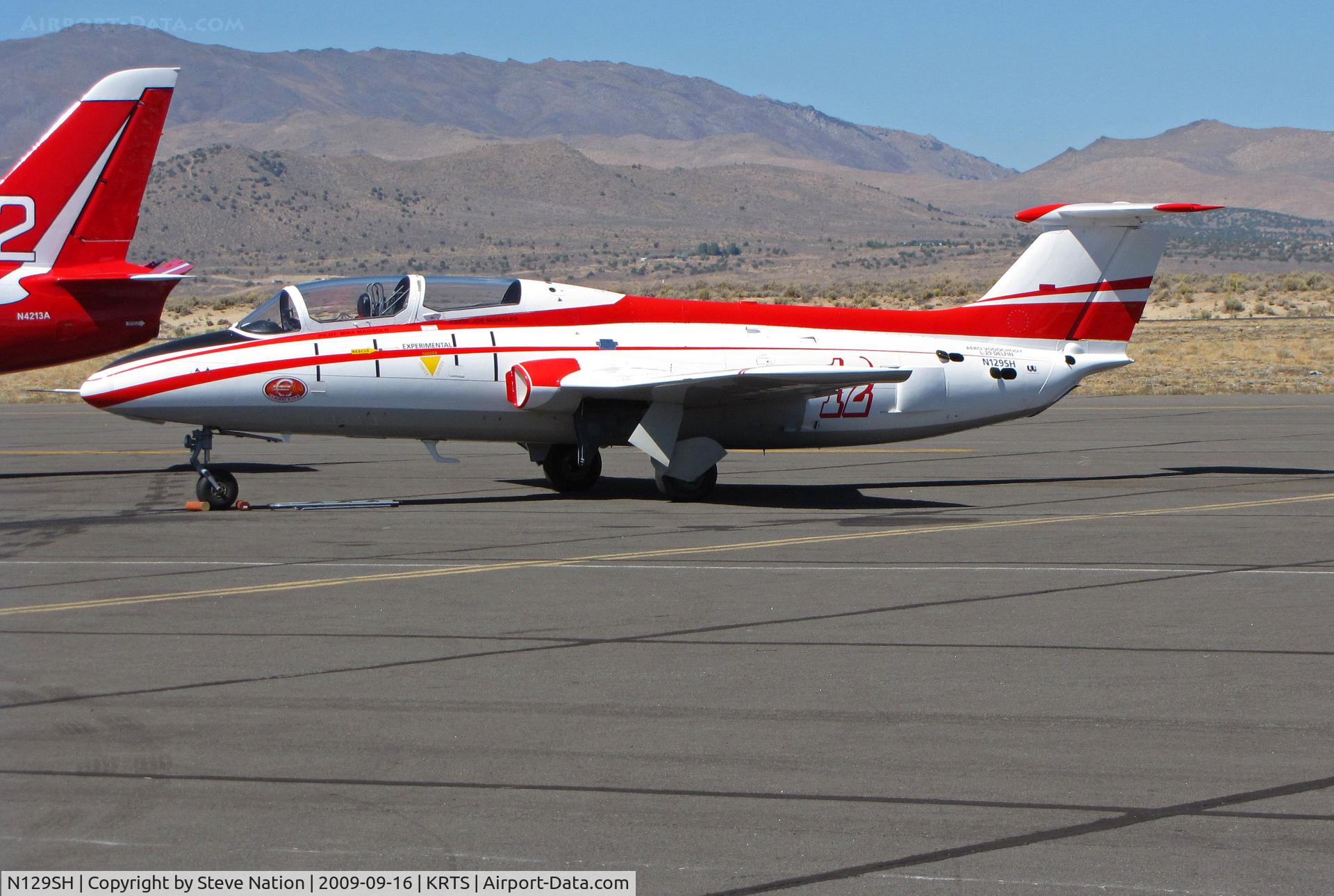 N129SH, 1966 Aero L-29 Delfin C/N 691930, Race #12 1966 Aerovodochody L-29 DELFIN for Jet Class @ 2009 Reno Air Races