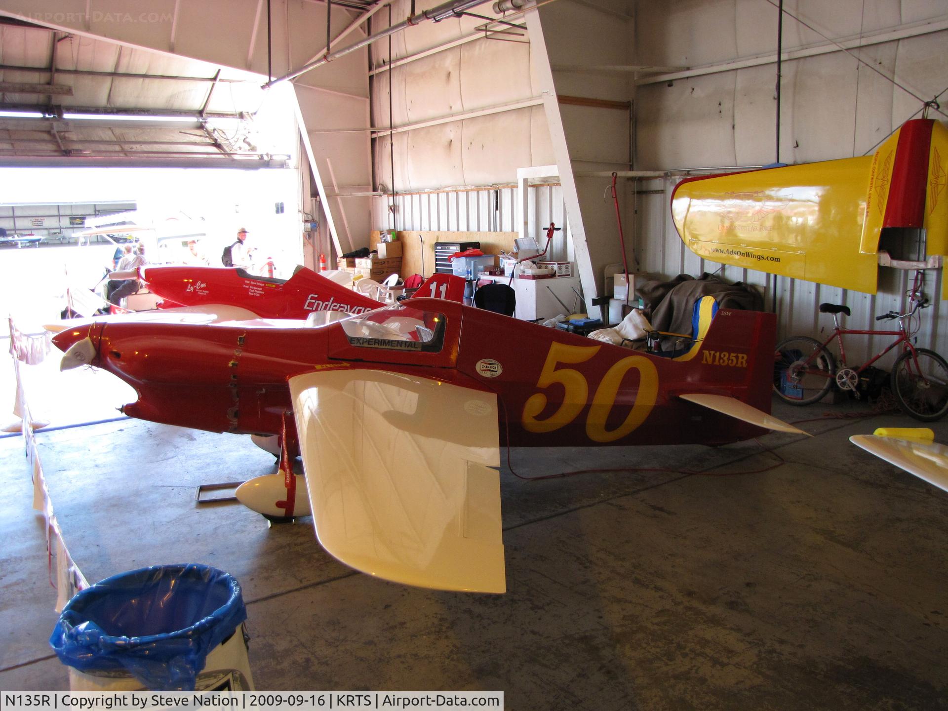 N135R, 1991 Cassutt IIIM C/N 1083, Race #50 1991 Ivie Ronald A CASSUTT III M for Formula I Class @ 2009 Reno Air Races
