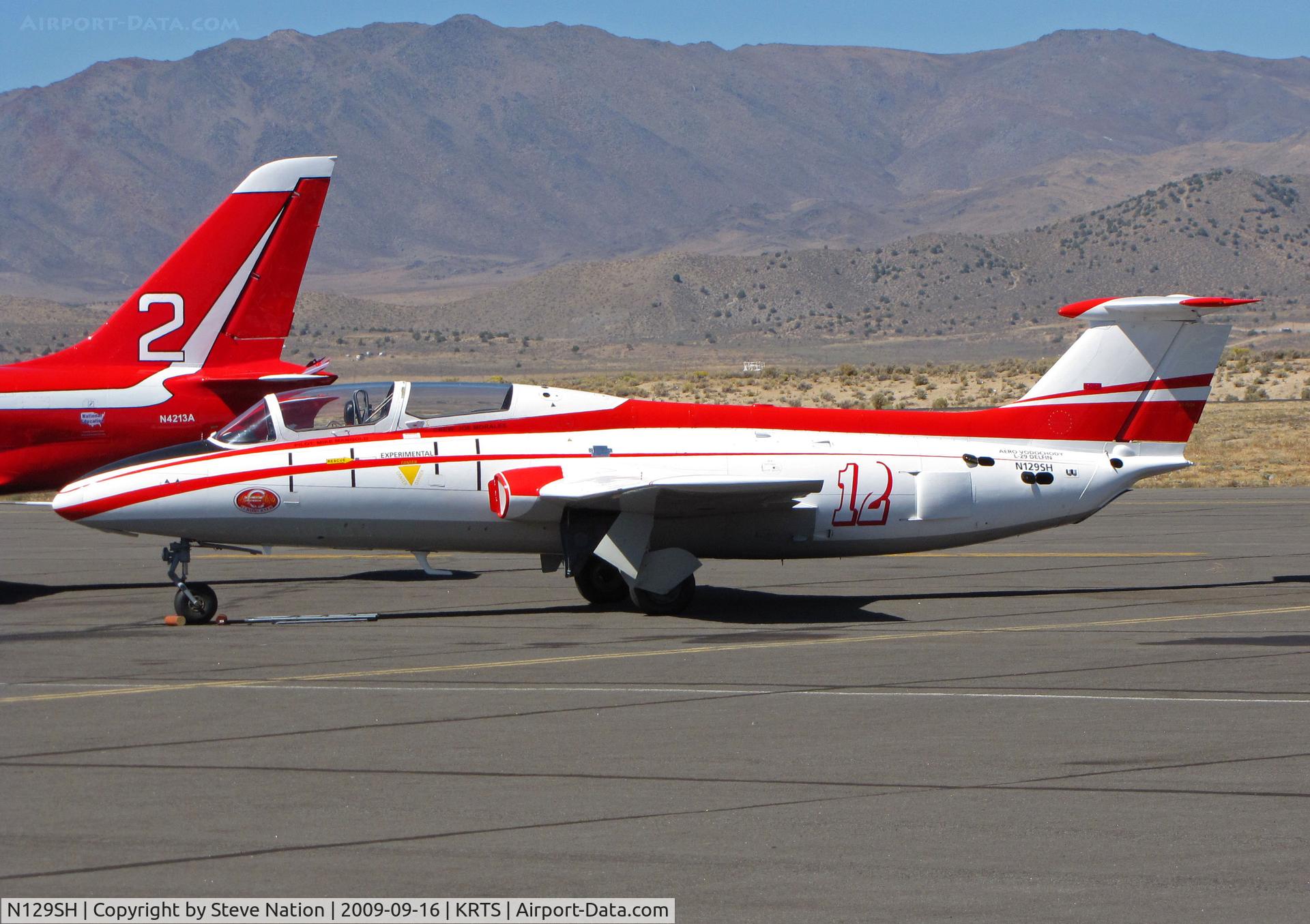 N129SH, 1966 Aero L-29 Delfin C/N 691930, Race #12 1966 Aerovodochody L-29 DELFIN for Jet Class @ 2009 Reno Air Races