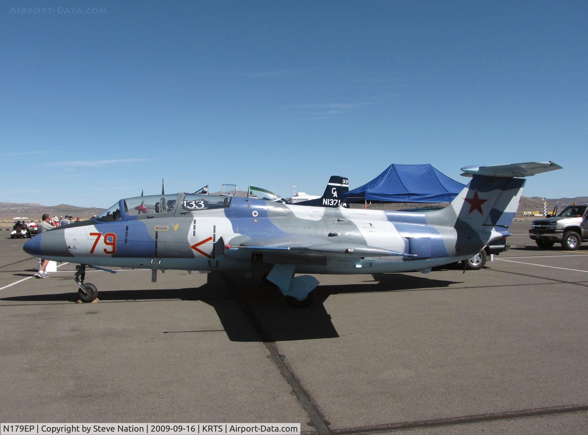 N179EP, 1965 Aero L-29 Delfin C/N 591699, Race #79 1965 Aerovodochody L-29 DELFIN for Jet Class race @ 2009 Reno Air Races - operated by TacAir