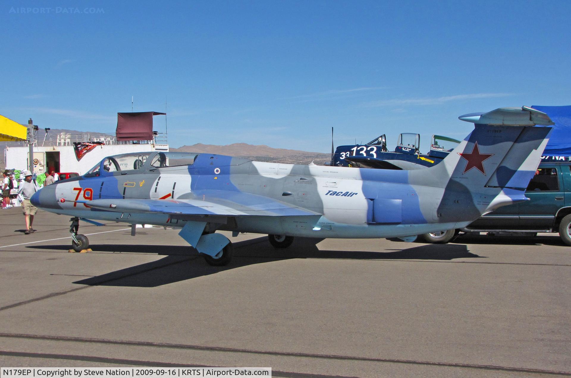 N179EP, 1965 Aero L-29 Delfin C/N 591699, Race #79 1965 Aerovodochody L-29 DELFIN for Jet Class race @ 2009 Reno Air Races - operated by TacAir