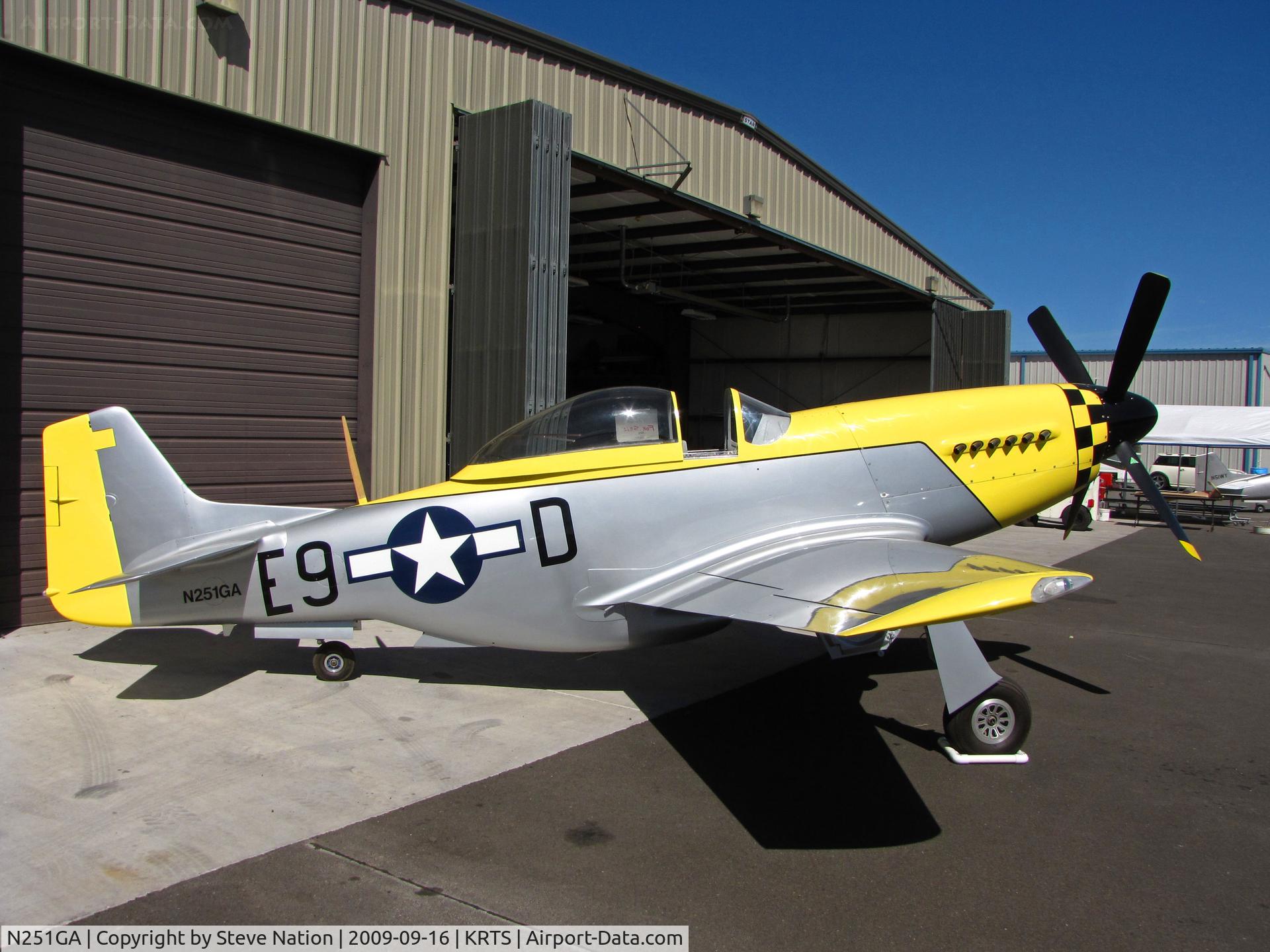 N251GA, 2007 Papa 51 Thunder Mustang C/N AITM016, 2007 Papa 51 Ltd Co THUNDER MUSTANG as USAAC 
