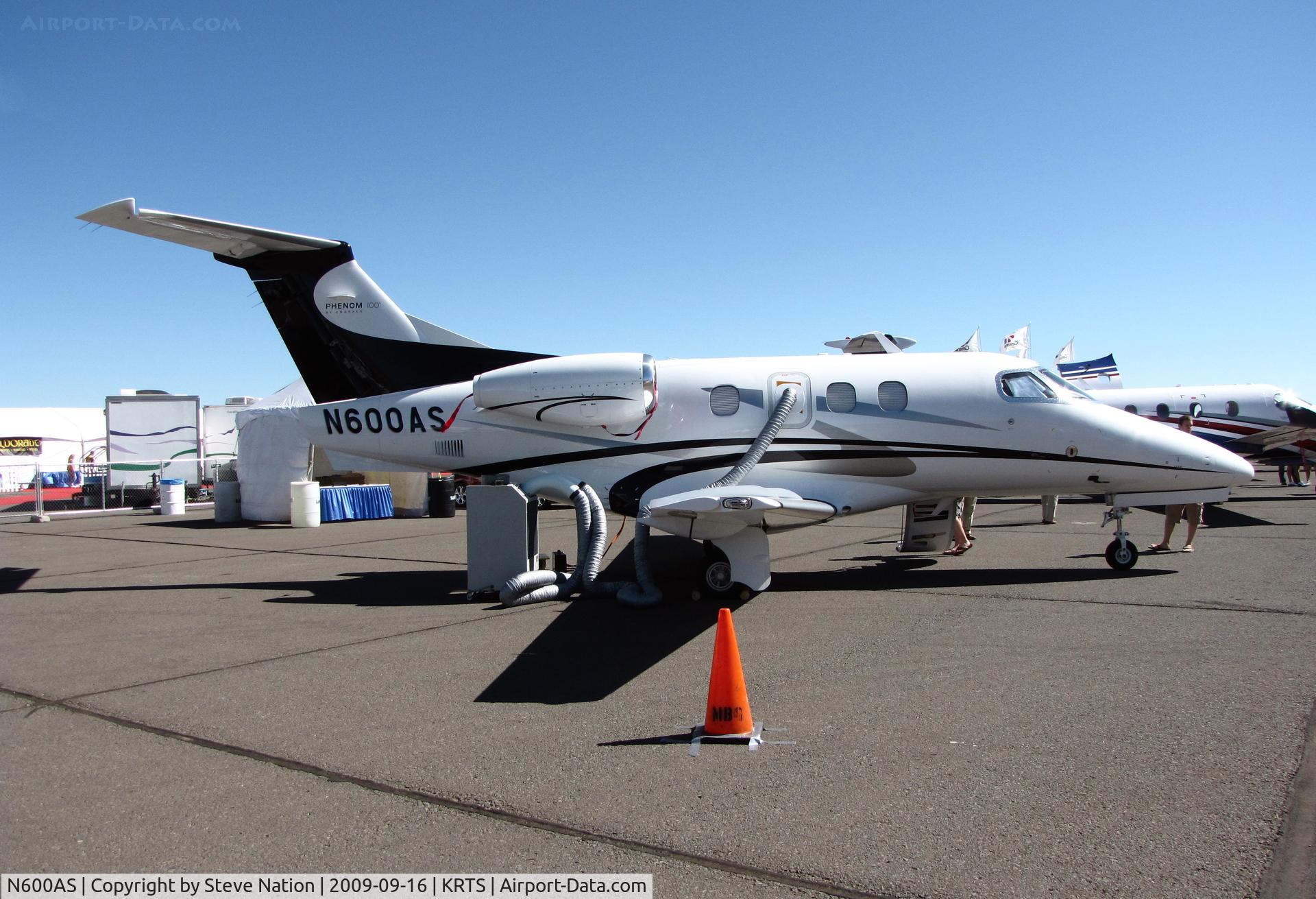 N600AS, 2009 Embraer EMB-500 Phenom 100 C/N 50000018, EMB-500 Company demo aircraft @ 2009 Reno Air Races -