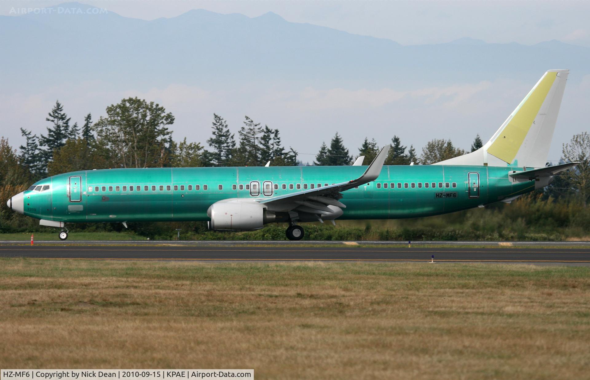 HZ-MF6, 2010 Boeing 737-9FGER (BBJ3) C/N 39318, KPAE