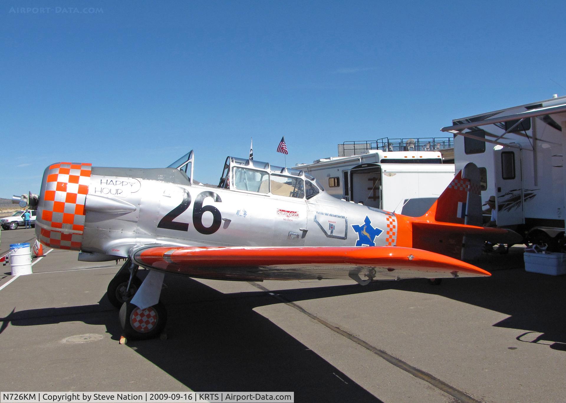N726KM, 1953 North American AT-6G Texan C/N SA079, Race #26 AT-6G ex-South African AF 