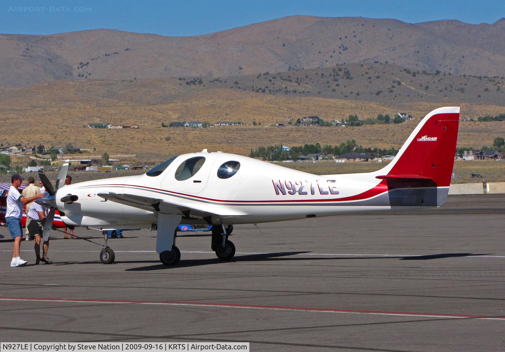 N927LE, 2008 Lancair Evolution C/N EVO-001, 2008 Jcb 5 Inc EVOLUTION @ 2009 Reno Air Races