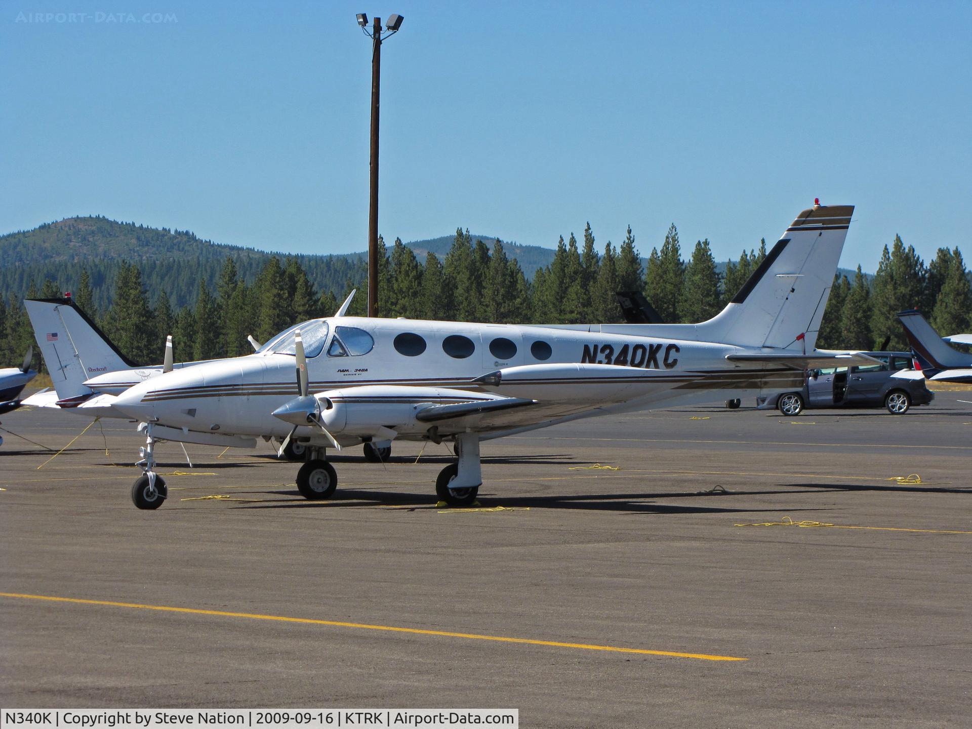 N340K, 1979 Cessna 340A C/N 340A0792, 1979 Cessna 340A @ Tahoe-Truckee Airport, CA