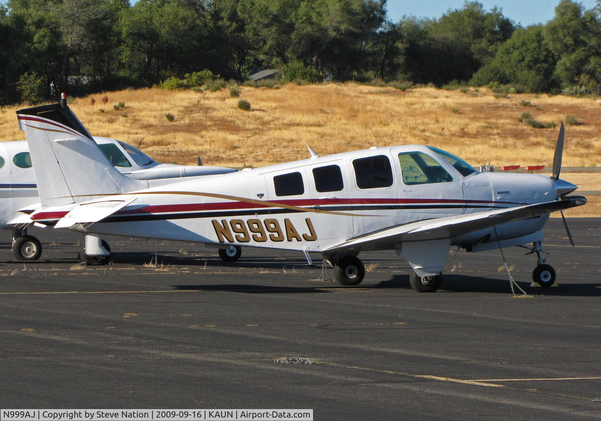 N999AJ, 1984 Beech B36TC Bonanza C/N EA-417, 1984 Beech B36TC @ Auburn, CA