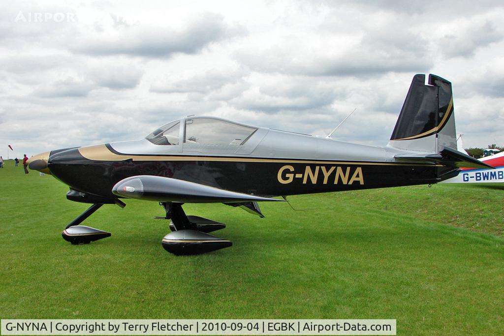G-NYNA, 2008 Vans RV-9A C/N LAA 320-14773, VANS RV-9A 
Serial No.: LAA 320-14773 
at 2010 LAA National Rally