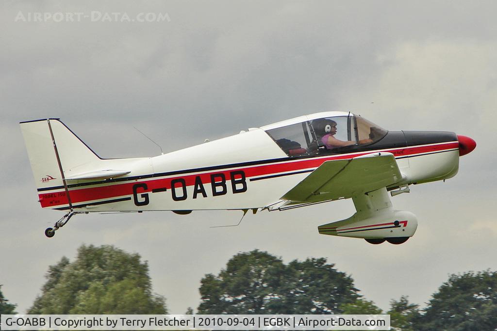 G-OABB, 1962 SAN Jodel D-150 Mascaret C/N 01, 1962 Societe Aeronautique Normande JODEL D150, c/n: 01 at 2010 LAA National Rally