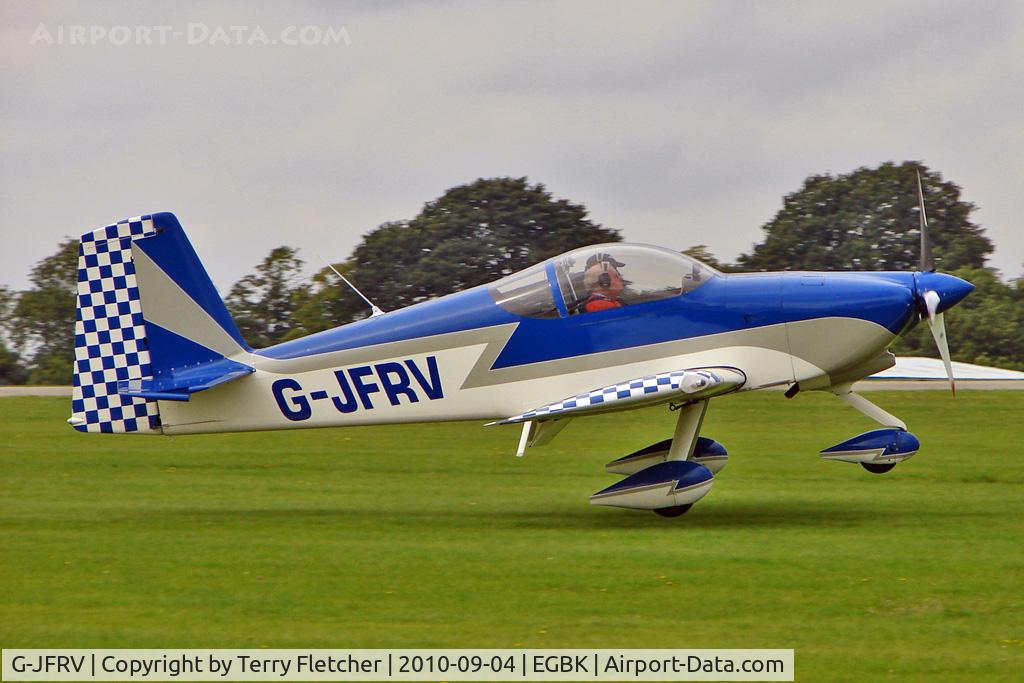 G-JFRV, 2004 Vans RV-7A C/N PFA 323-13851, 2004 Fisher J VANS RV-7A, c/n: PFA 323-13851 at 2010 LAA National Rally