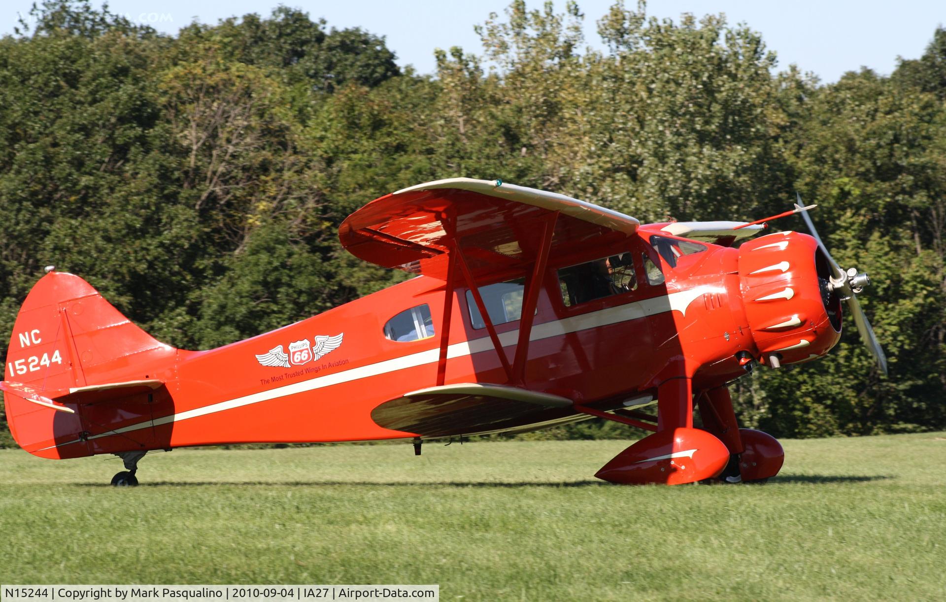 N15244, 1935 Waco YOC C/N 4327, Waco YOC