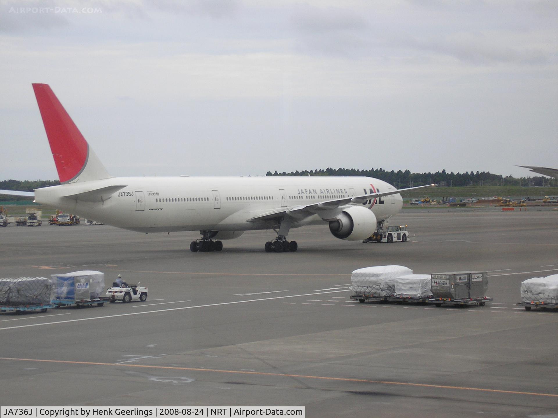 JA736J, 2006 Boeing 777-346/ER C/N 32435, Narita , TYO, Japan
