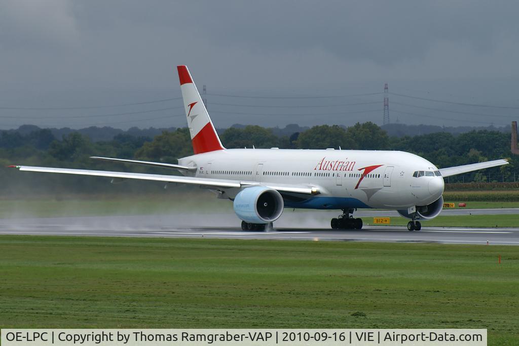 OE-LPC, 2002 Boeing 777-2Z9/ER C/N 29313, Austrian Airlines Boeing 777-200