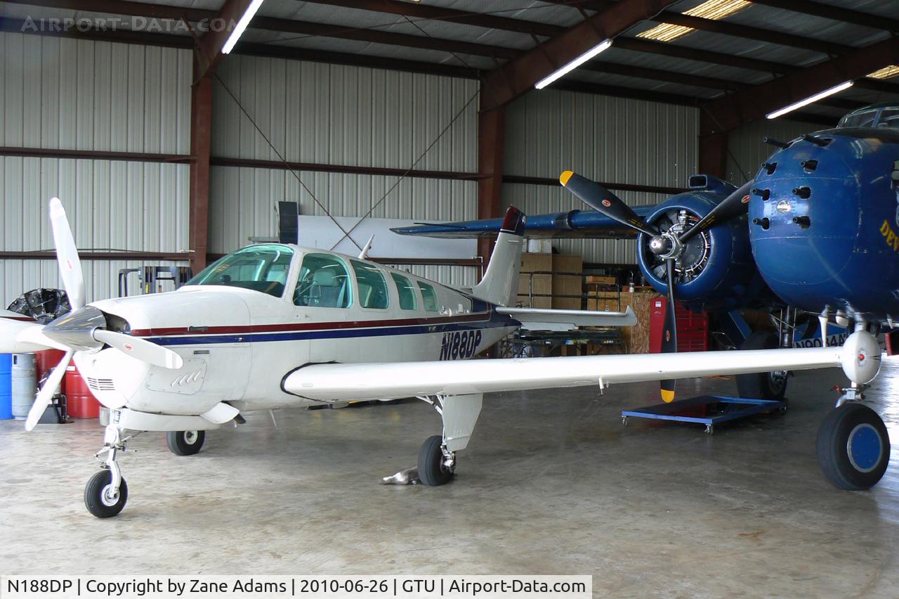 N188DP, 1979 Beech A36 Bonanza 36 C/N E-1476, At Georgetown Municipal Airport, TX