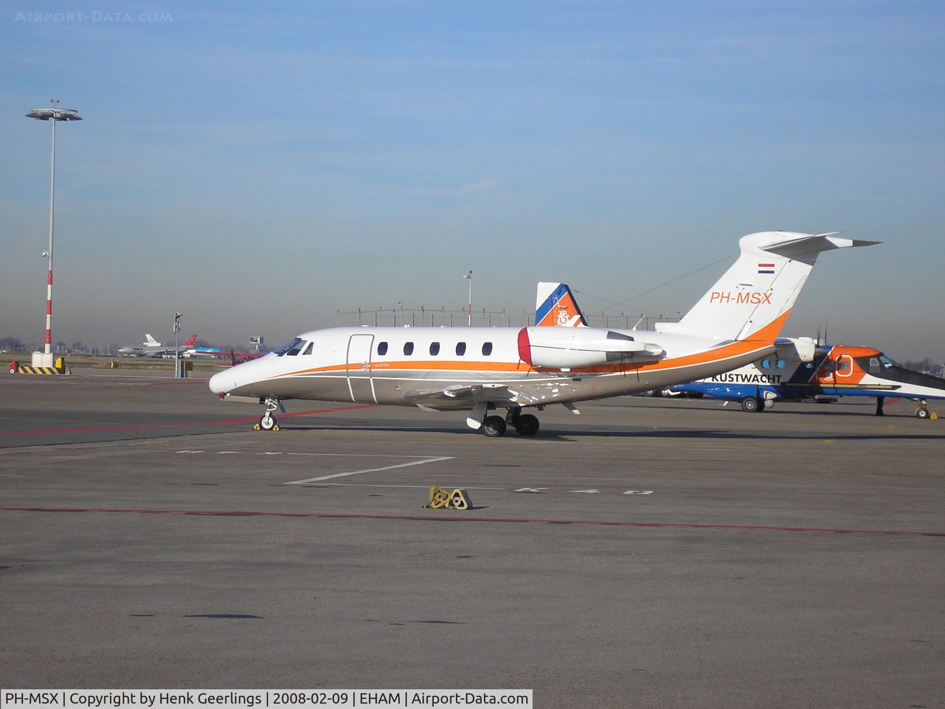 PH-MSX, 1987 Cessna 650 Citation III C/N 650-0134, Schiphol - East