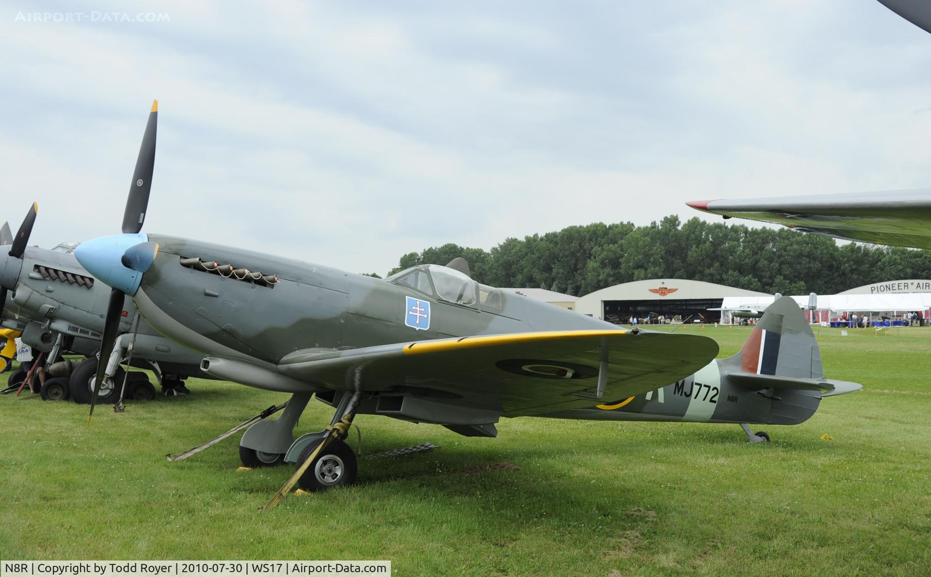 N8R, 1943 Supermarine 361 Spitfire IX C/N CBAF.7269, EAA AIRVENTURE 2010