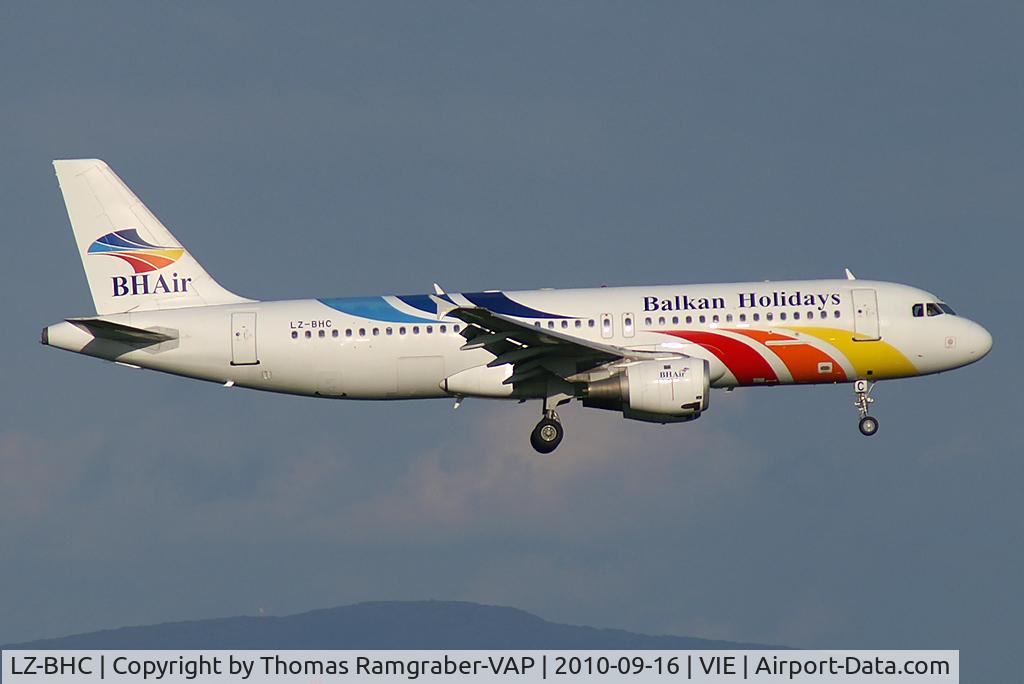 LZ-BHC, 1992 Airbus A320-212 C/N 349, BH Air - Balkan Holidays Airways Airbus A320