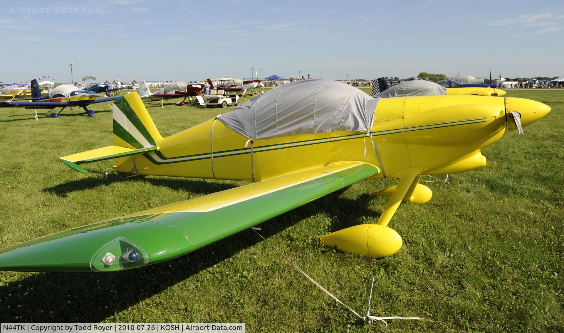 N44TK, 1992 Vans RV-4 C/N RV-2095, EAA AIRVENTURE 2010