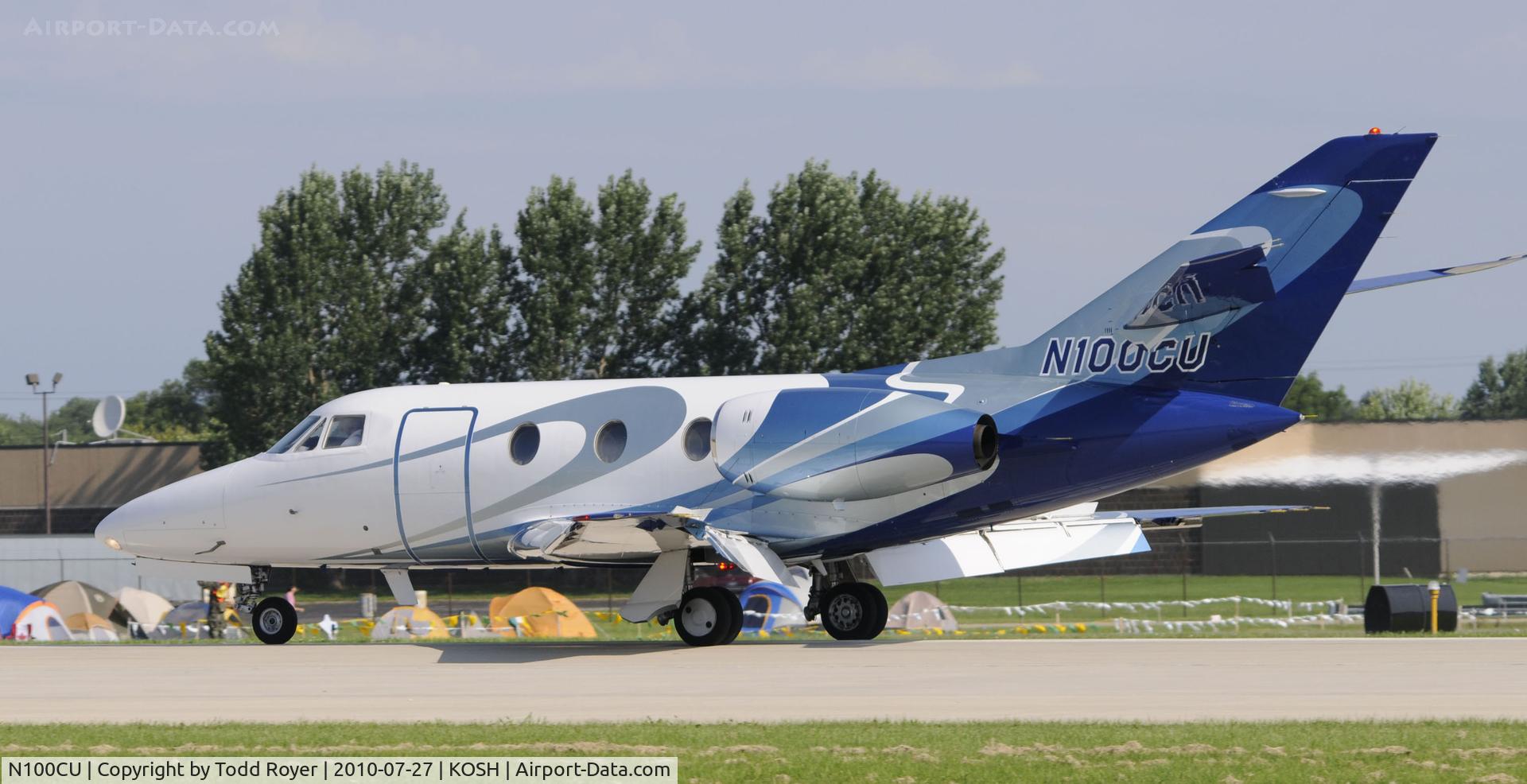 N100CU, 1977 Dassault Falcon 10 C/N 104, EAA AIRVENTURE 2010