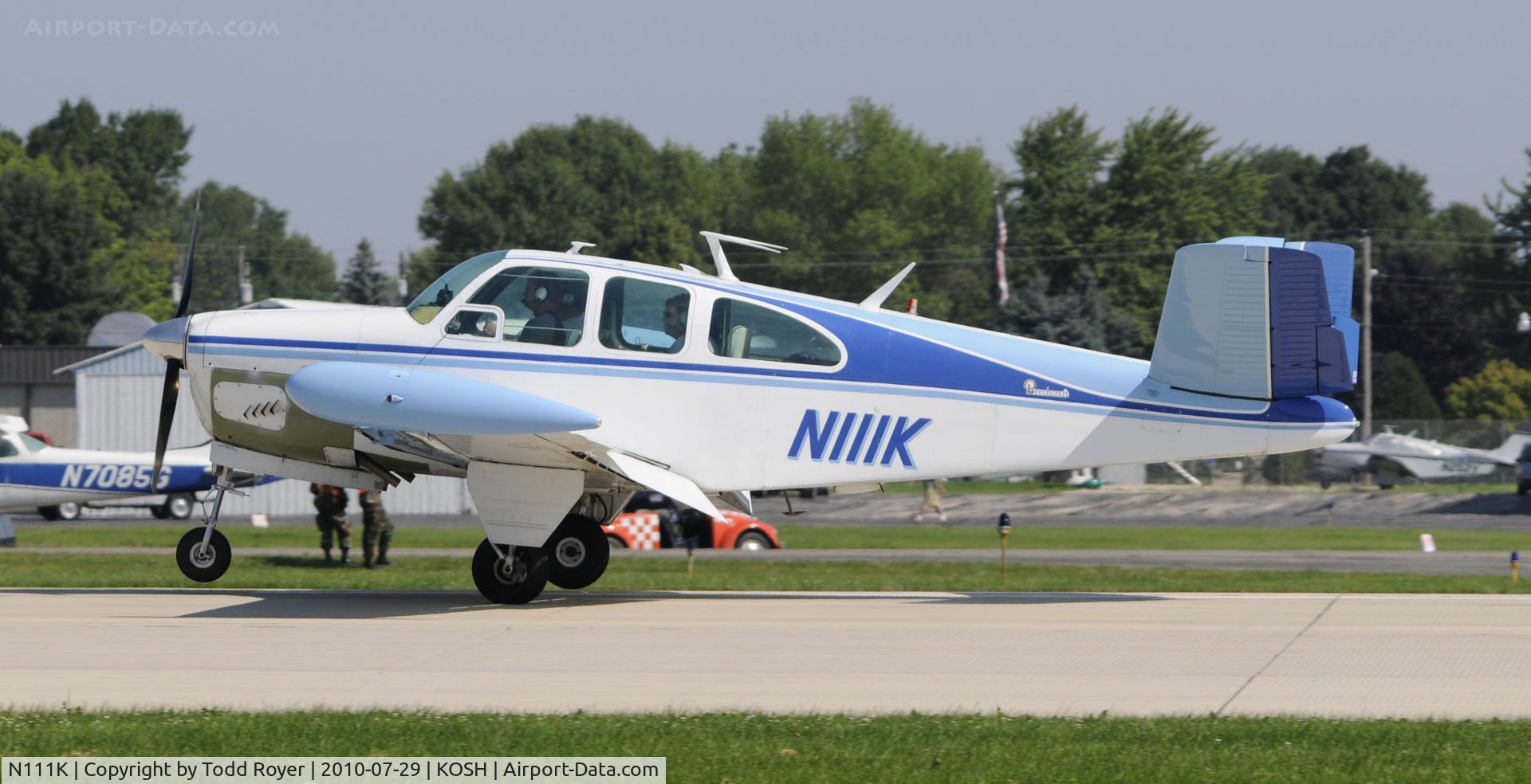 N111K, 1961 Beech N35 Bonanza C/N D-6786, EAA AIRVENTURE 2010