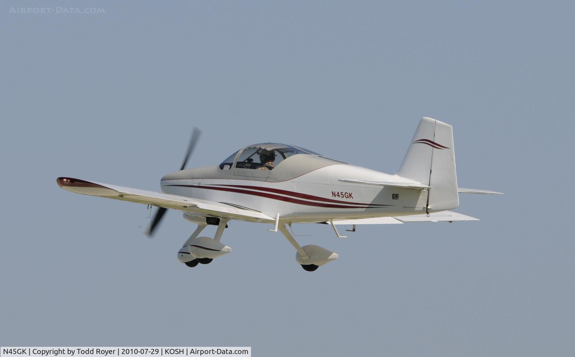 N45GK, 2001 Vans RV-6A C/N 24104, EAA AIRVENTURE 2010