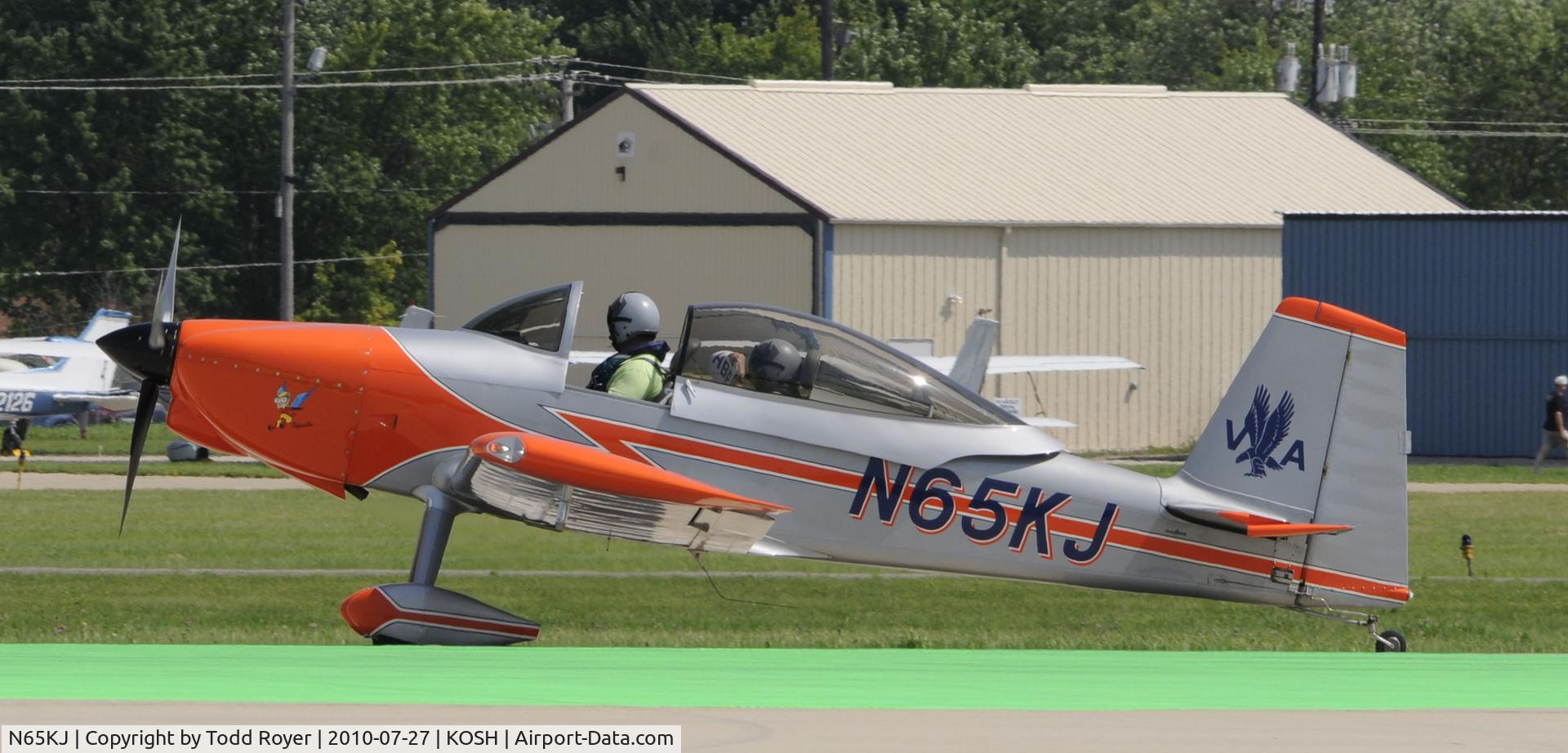 N65KJ, 2005 Van's RV-8 C/N 82005, EAA AIRVENTURE 2010