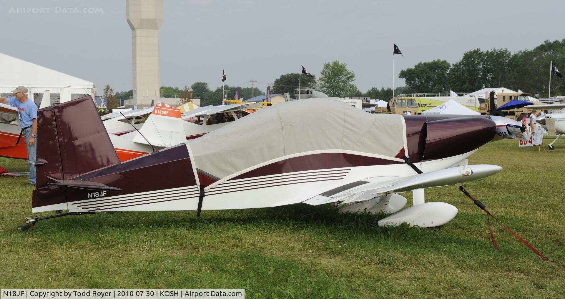 N18JF, 1970 Thorp T-18 Tiger C/N 262, EAA AIRVENTURE 2010
