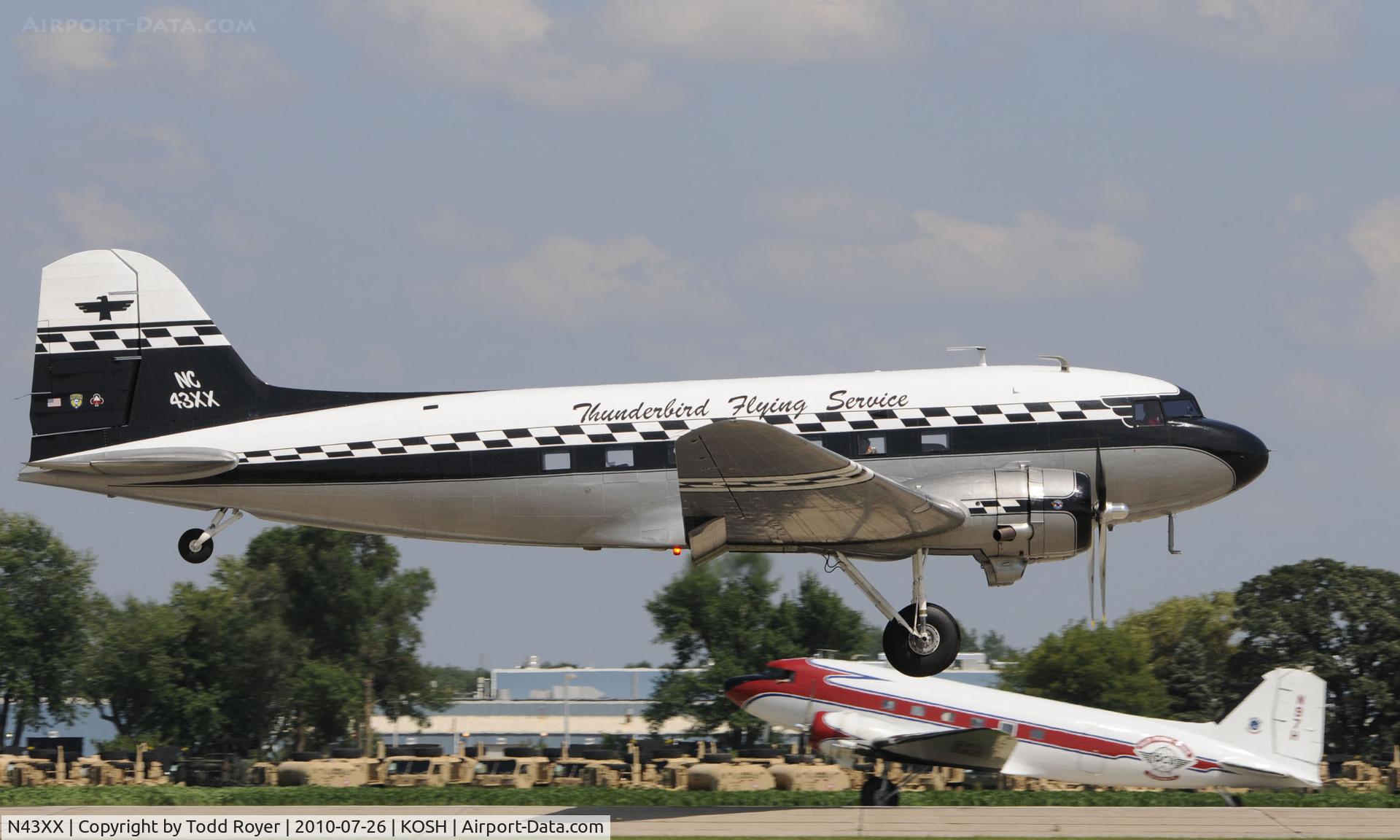 N43XX, 1943 Douglas DC-3A-S1C3G (C-53D) C/N 11665, EAA AIRVENTURE 2010