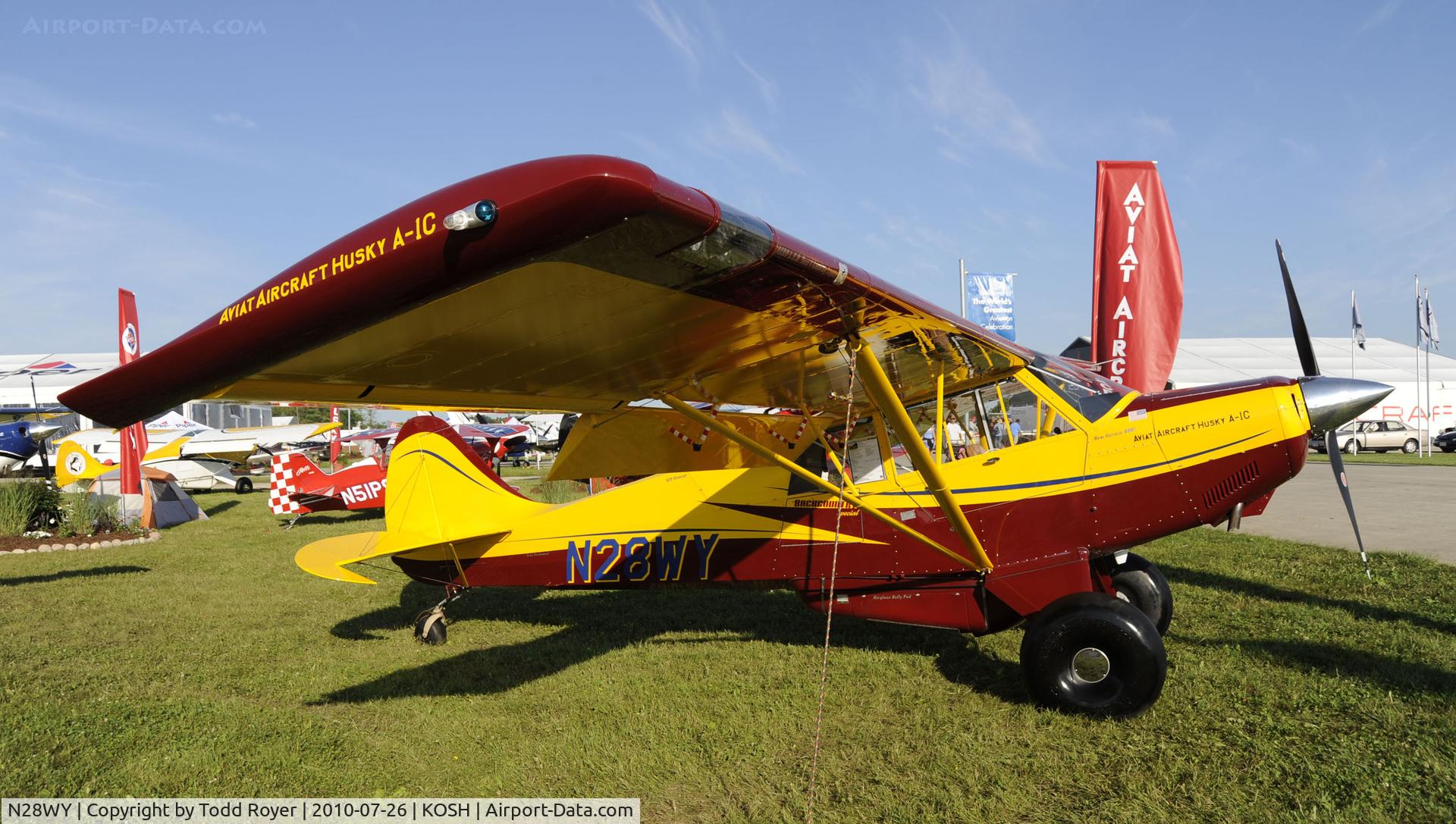 N28WY, 2010 Aviat A-1C-180 Husky C/N 3103, EAA AIRVENTURE 2010