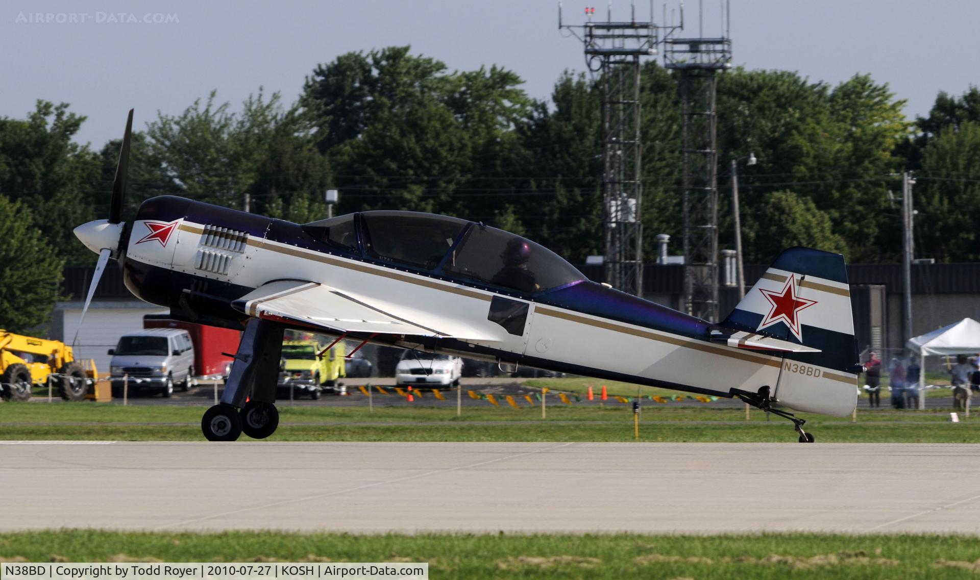 N38BD, Sukhoi Su-29 C/N 73-03, EAA AIRVENTURE 2010