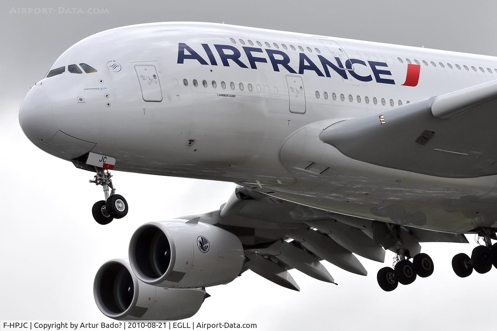 F-HPJC, 2009 Airbus A380-861 C/N 043, Air France