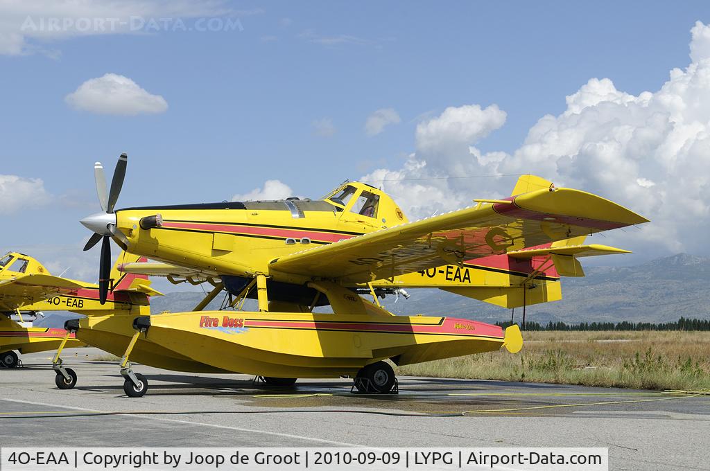 4O-EAA, Air Tractor AT-802F Fire Boss C/N 802A-0281, The AT-802 Fire Boss is used by the Montenegro government to extinguise bush fires.