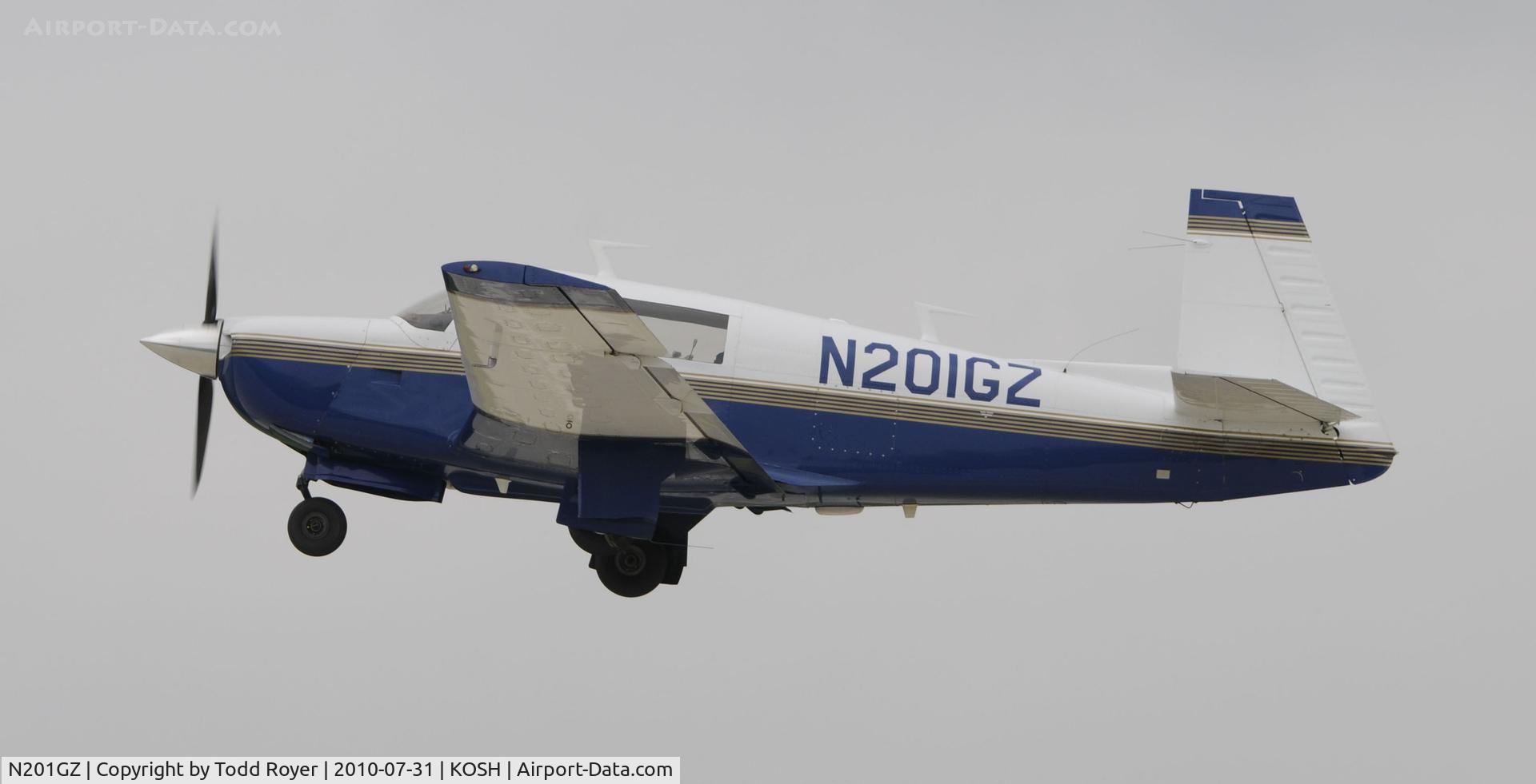 N201GZ, 1977 Mooney M20J 201 C/N 24-0229, EAA AIRVENTURE 2010