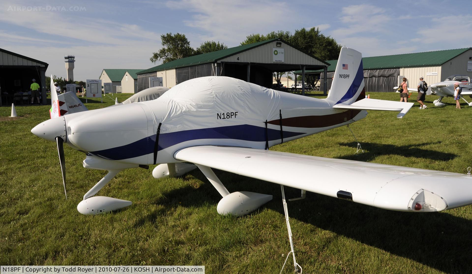 N18PF, Vans RV-7A C/N 3, EAA AIRVENTURE 2010