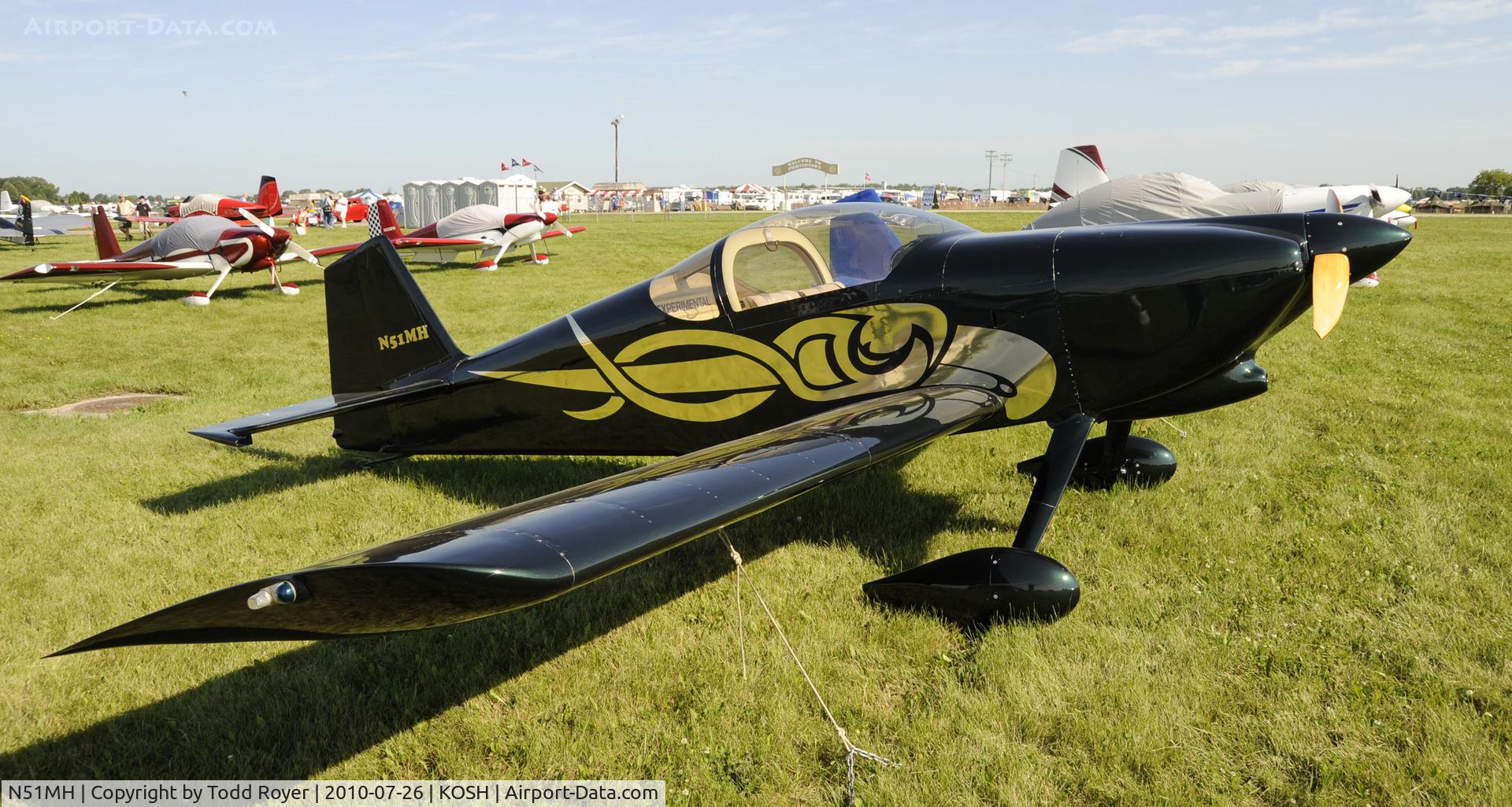 N51MH, 1996 Vans RV-6 C/N 21699, EAA AIRVENTURE 2010