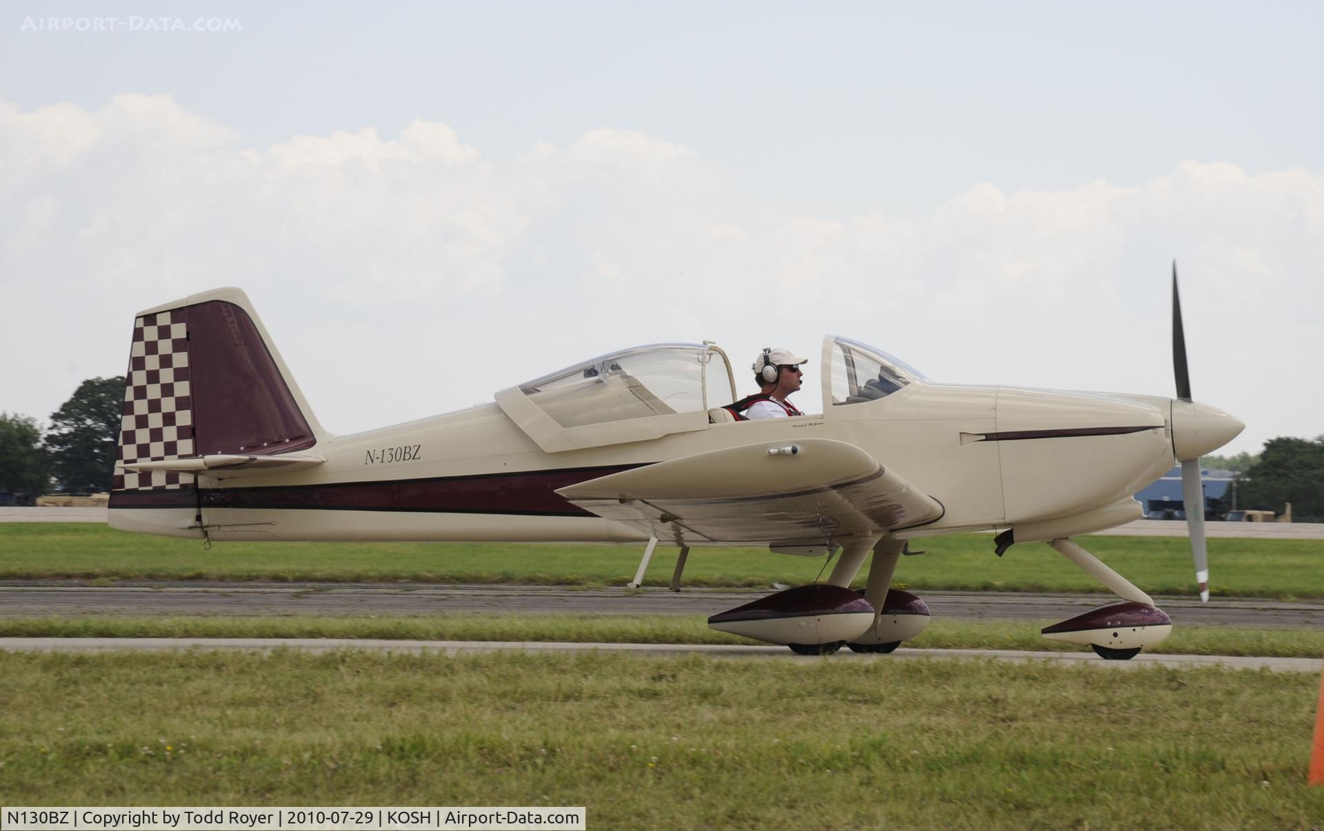 N130BZ, 2002 Vans RV-6A C/N 21316, EAA AIRVENTURE 2010