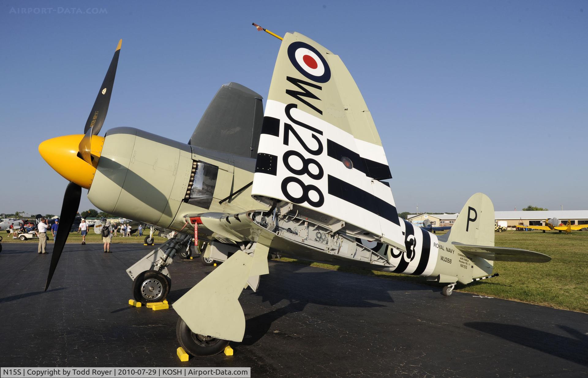 N15S, 1953 Hawker Sea Fury FB.11 C/N 41H/696792, EAA AIRVENTURE 2010