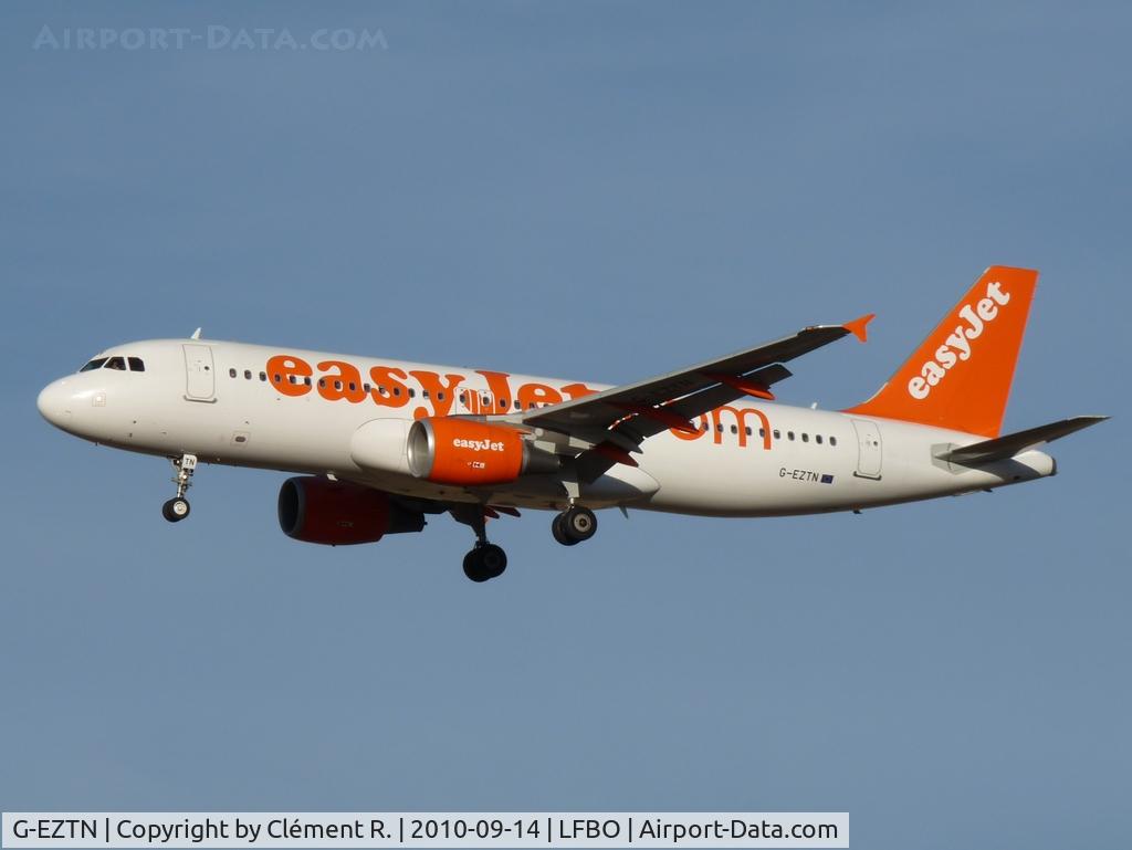 G-EZTN, 2009 Airbus A320-214 C/N 4006, G-EZTN