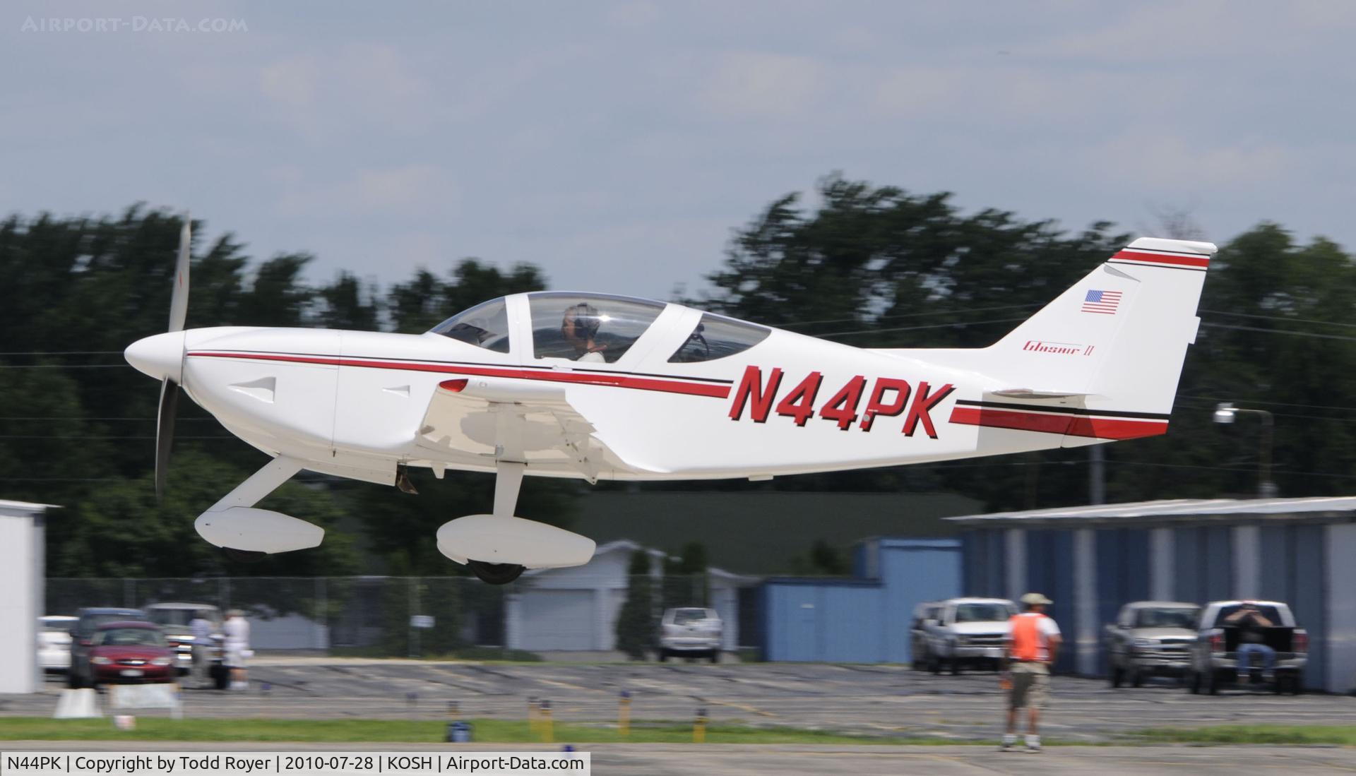 N44PK, 1997 Stoddard-Hamilton Glasair II-S FT C/N 001, EAA AIRVENTURE 2010