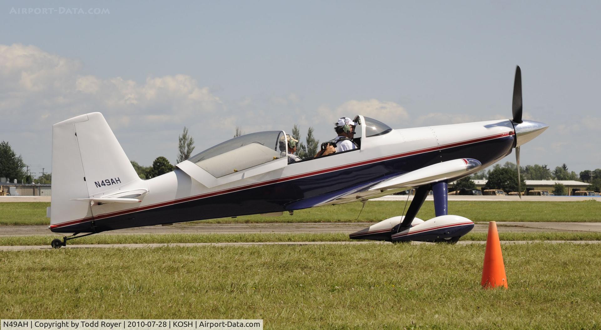 N49AH, 2000 Atkins J/harless R HR213 C/N RV4269, EAA AIRVENTURE 2010