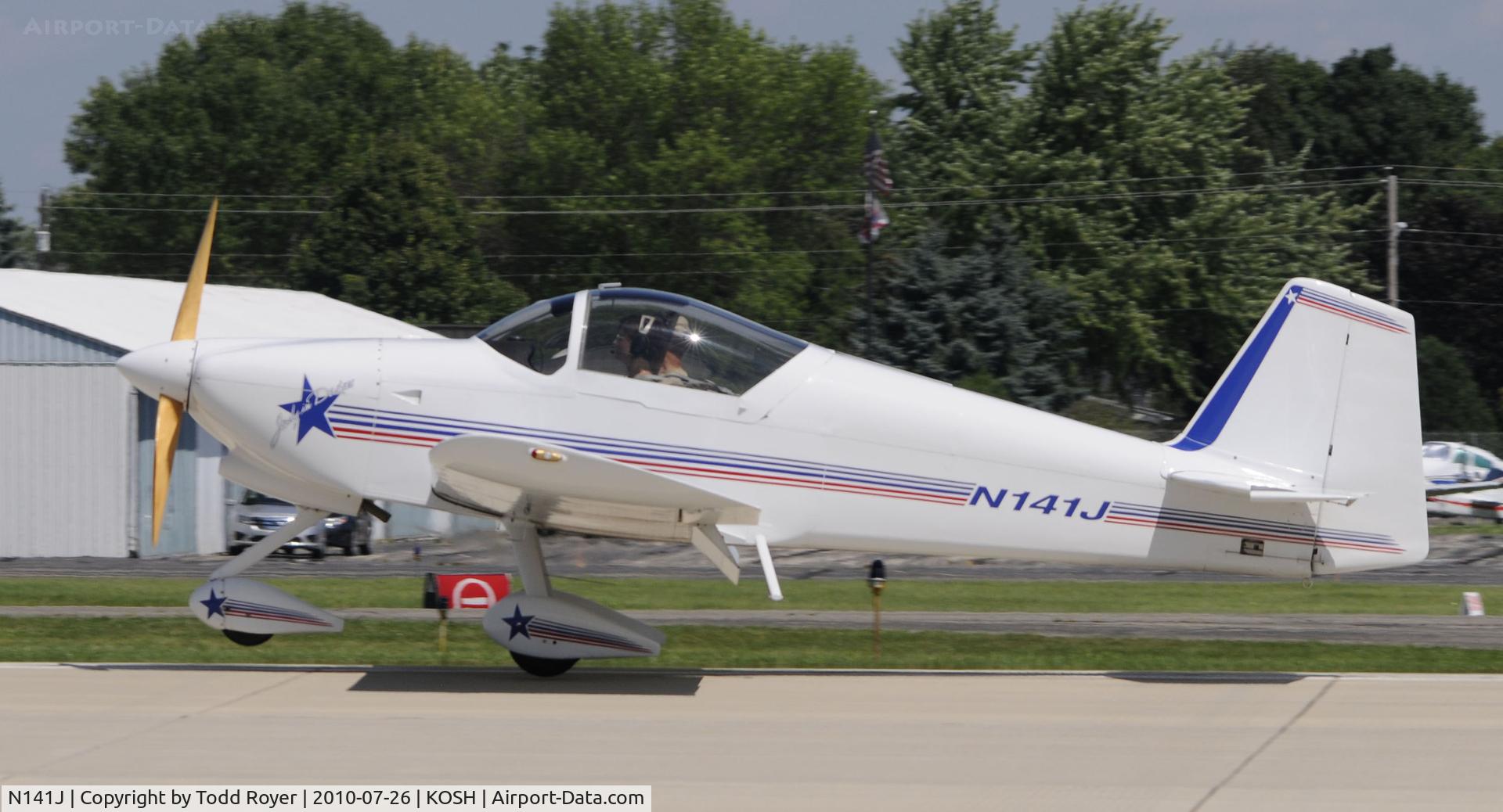 N141J, 1999 Vans RV-6A C/N 23376, EAA AIRVENTURE 2010
