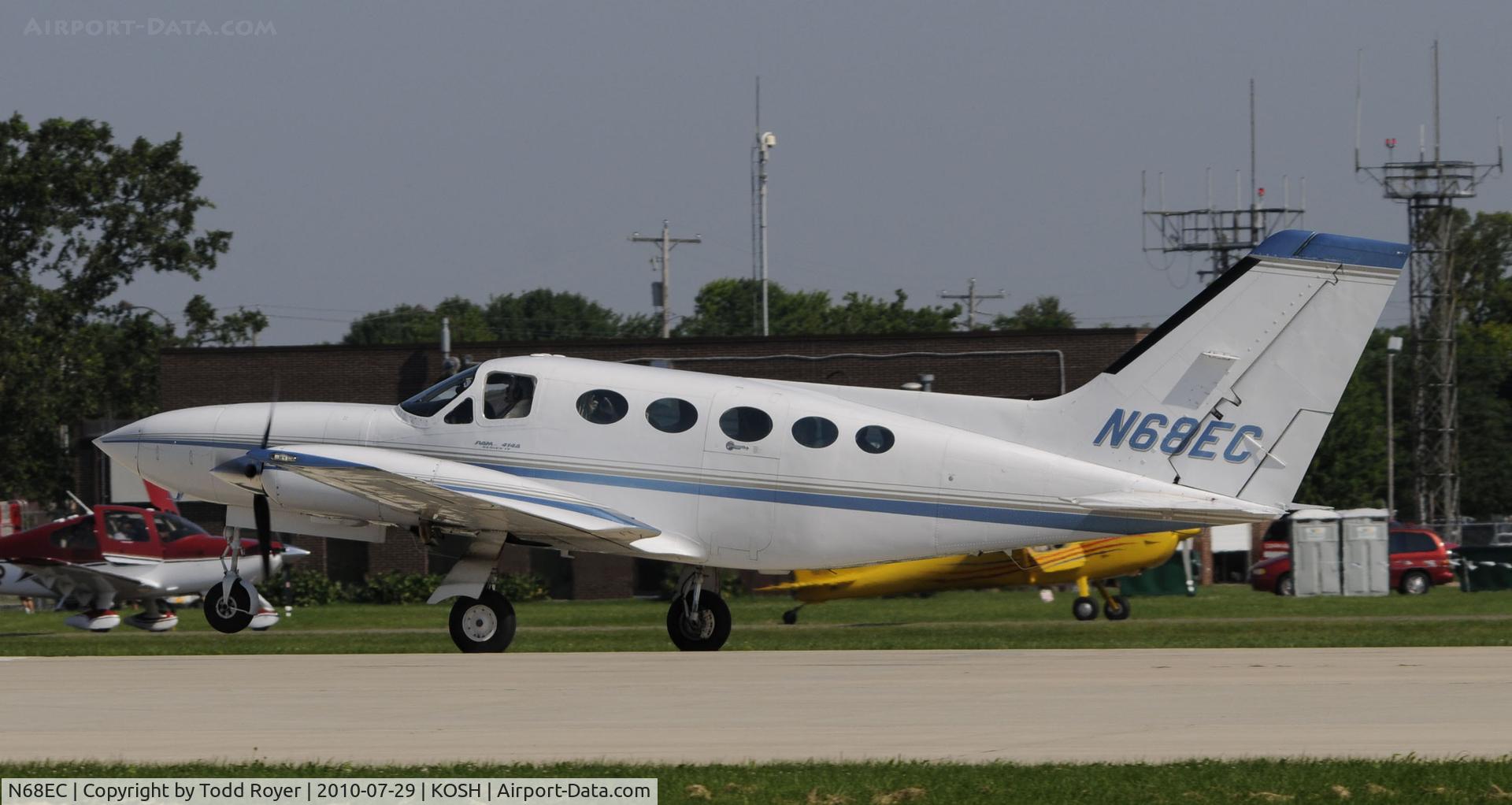 N68EC, Cessna 414A Chancellor C/N 414A0275, EAA AIRVENTURE 2010