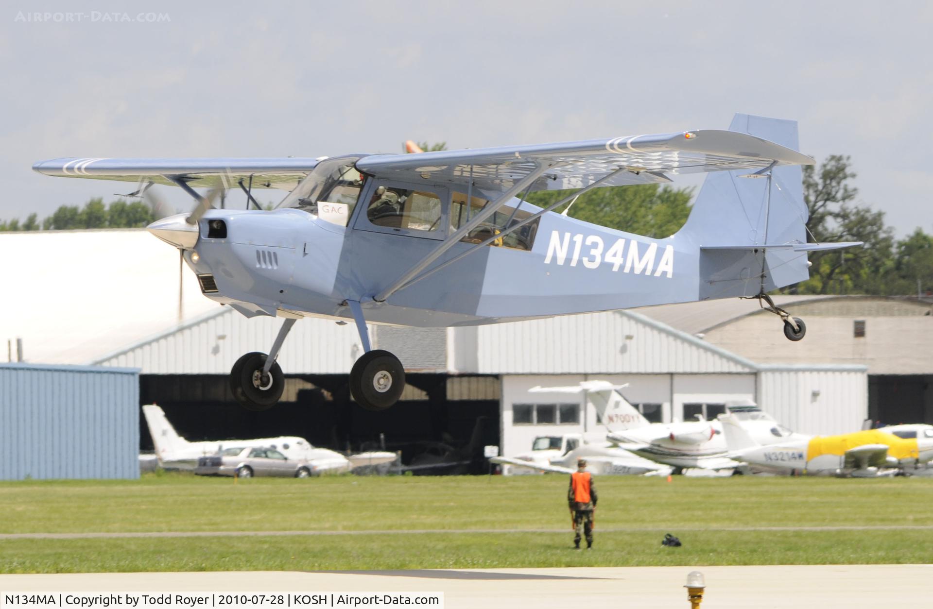 N134MA, American Champion 8GCBC Scout C/N 429-2001, EAA AIRVENTURE 2010