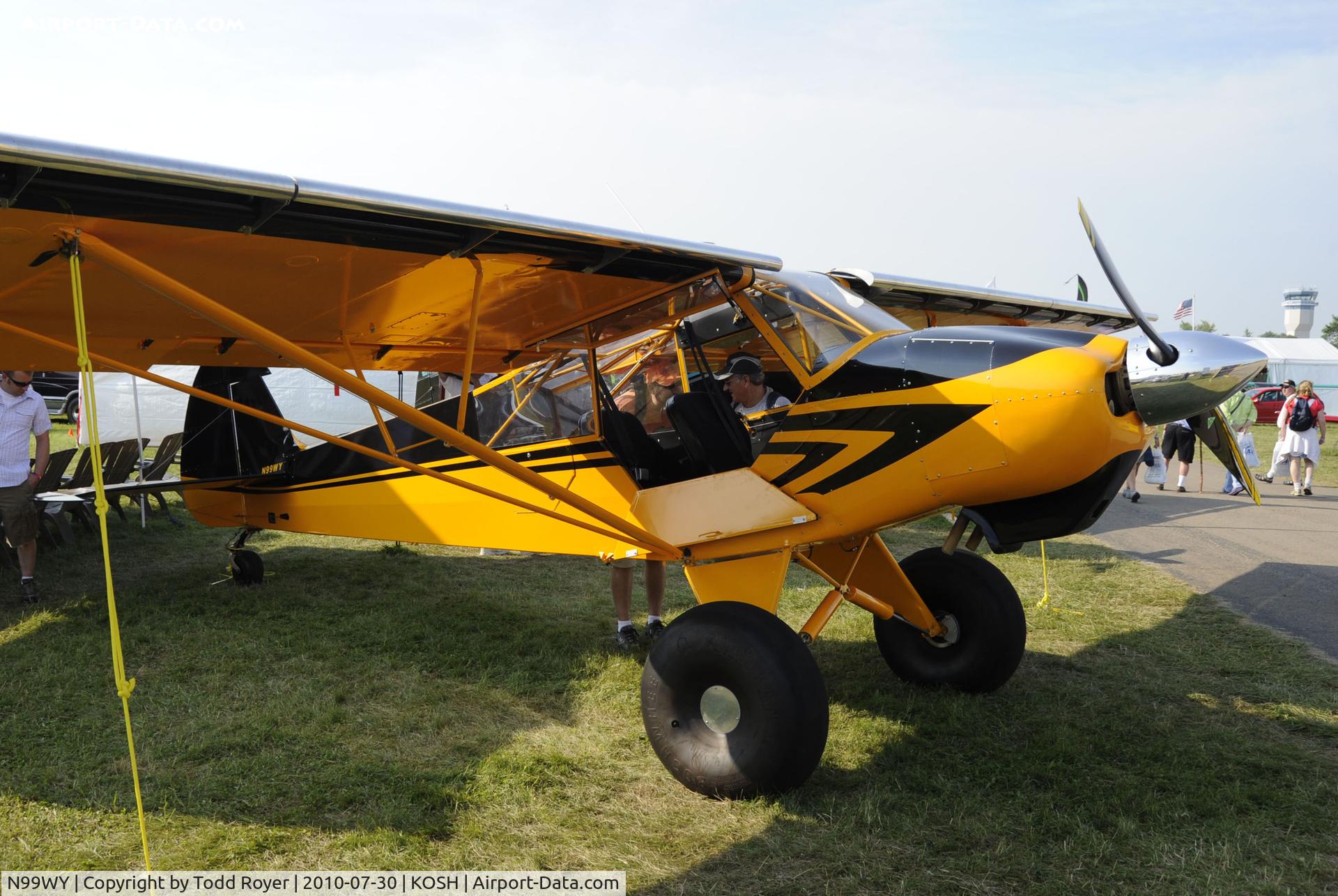 N99WY, Piper PA-18 Super Cub Replica C/N TC0804048, EAA AIRVENTURE 2010