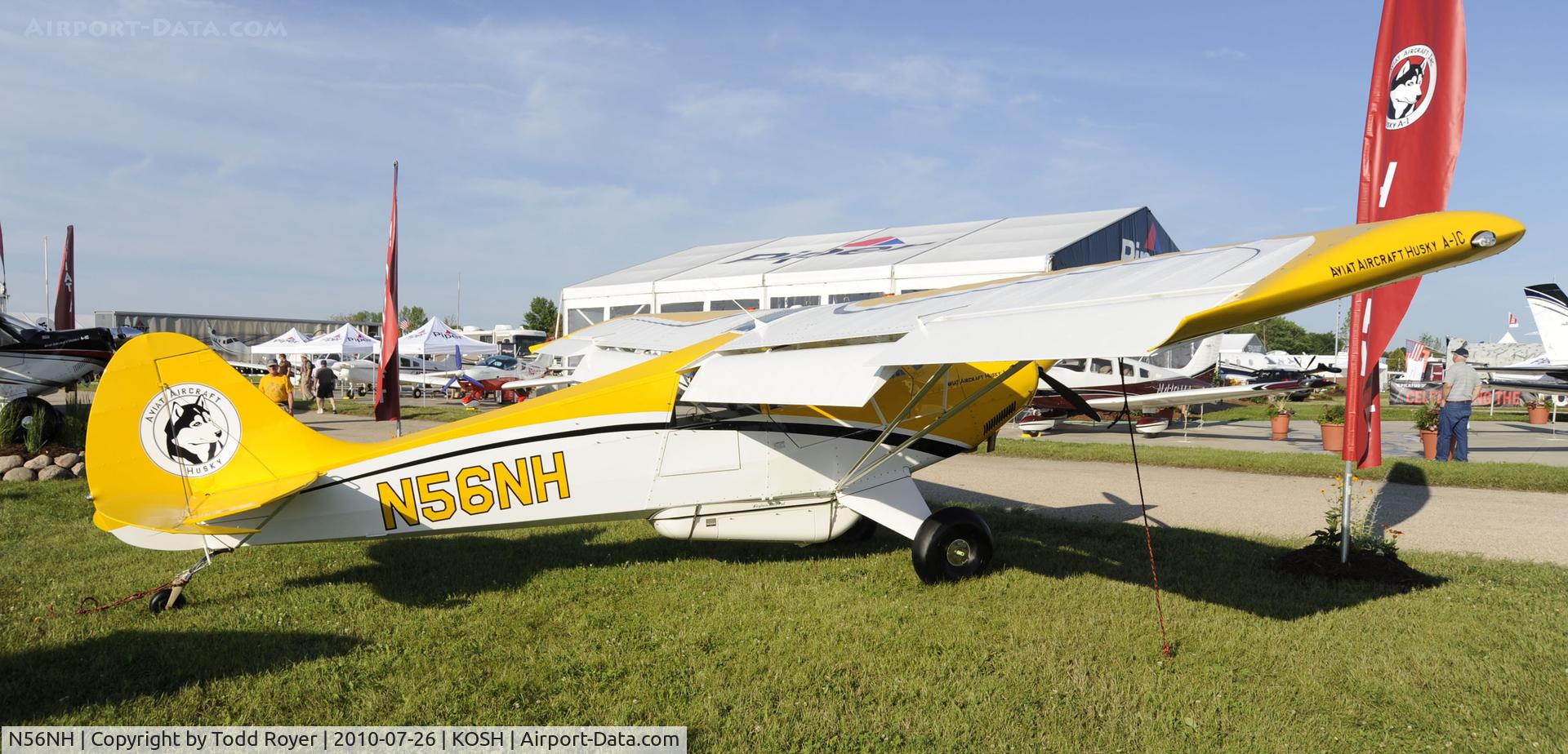N56NH, Aviat A-1C-180 Husky C/N 3097, EAA AIRVENTURE 2010