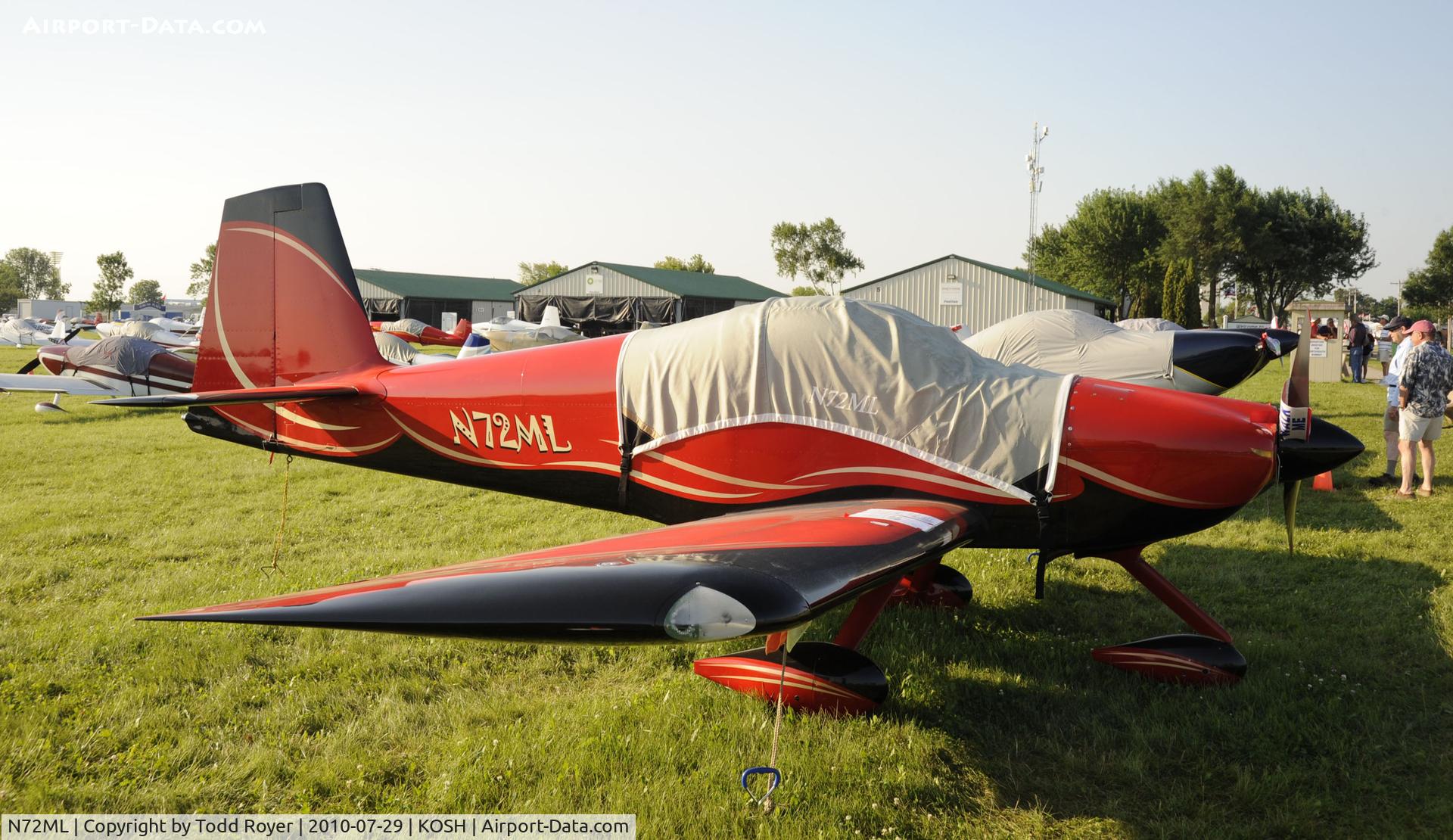 N72ML, 2007 Vans RV-7A C/N 70928, EAA AIRVENTURE 2010