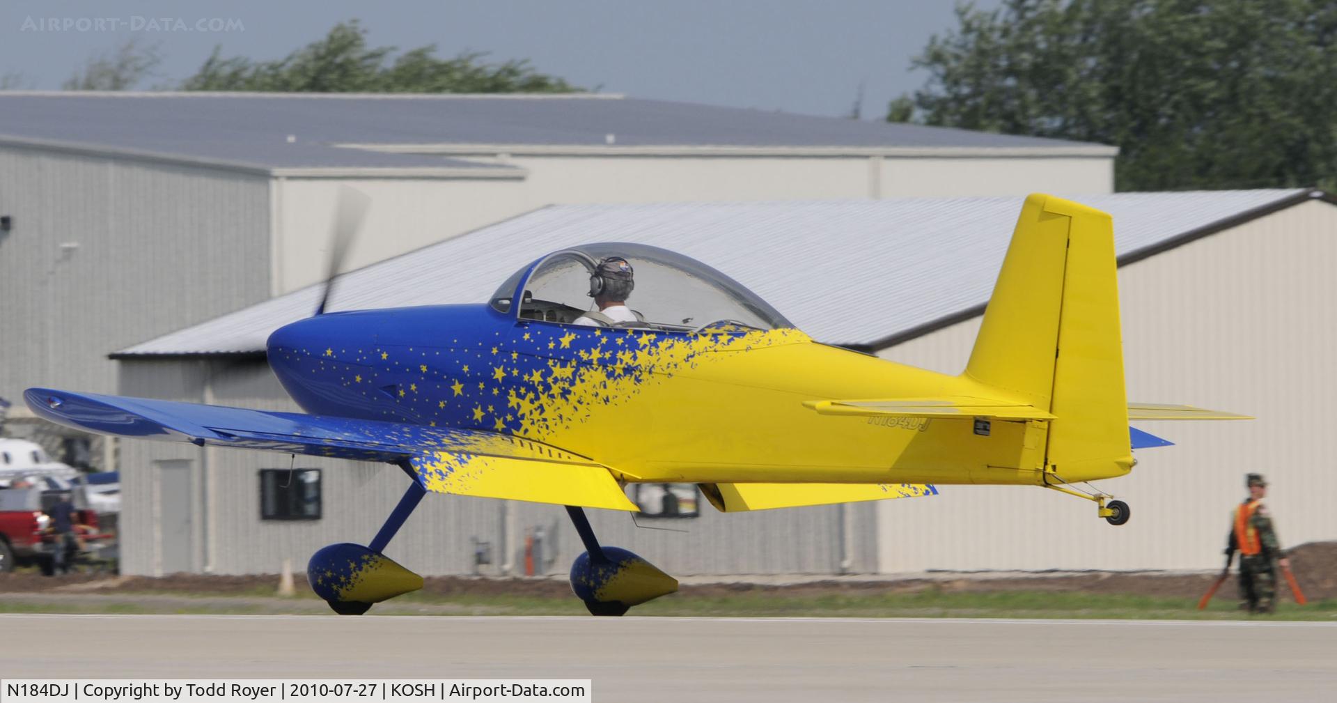 N184DJ, 2004 Vans RV-8 C/N 80396, EAA AIRVENTURE 2010