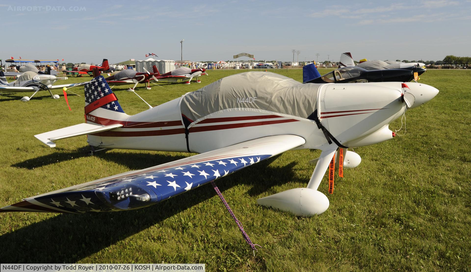 N44DF, Vans RV-6 C/N 60156, EAA AIRVENTURE 2010
